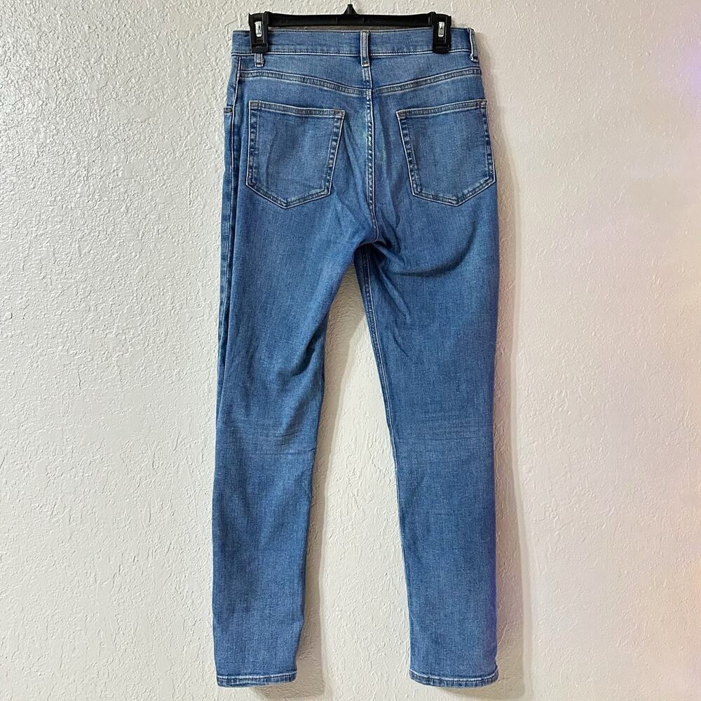 Reformation Jeans High Rise Skinny Jeans Darwin Blue Wash Women 28 - Picture 3 of 8